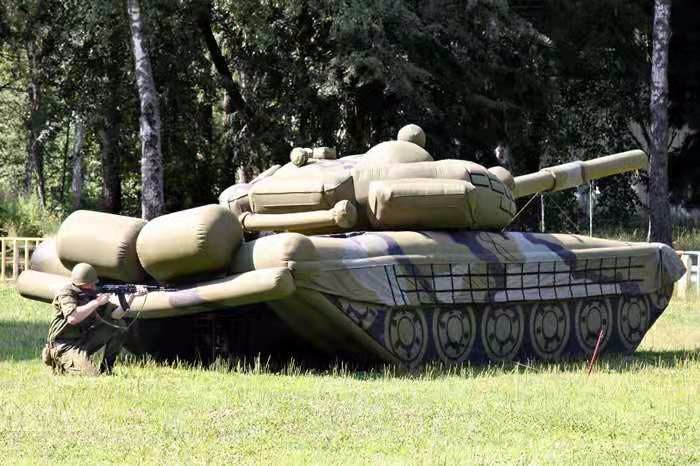 石台军用充气坦克